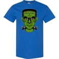 thumbnail image 3 of Inktastic Halloween Frankenstein Head T-Shirt, 3 of 5