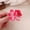 Pink, variant on 5PCS Peach Blossom Hair Clip Fake Flower Duckbill Clip Side Bang Barrette Sweet Style Hair Accessory for Girls Women