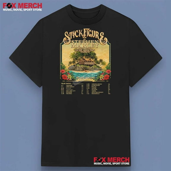 Stick Figure Stephen Marley Tour 2025 Shirt