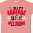 thumbnail image 4 of Inktastic That's My Awesome Brother out There with Baseballs Boys or Girls Toddler T-Shirt, 4 of 5