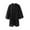 Black, variant on Black Graduation Gown Kids Baby Boys Girls Preschool Kindergarten Solid Robe Graduation Dress Outfits