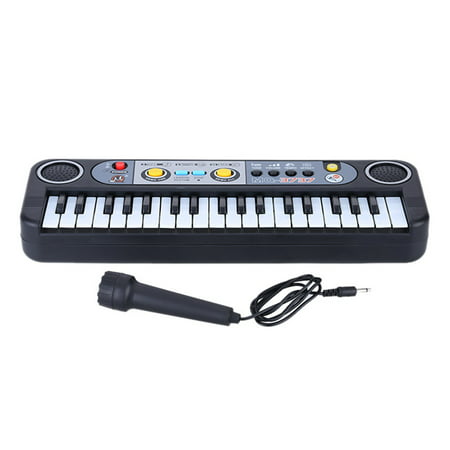 37 Keys Multifunctional Mini Electronic Keyboard Music Toy with Microphone Educational Electone Gift for Children Kids Babies