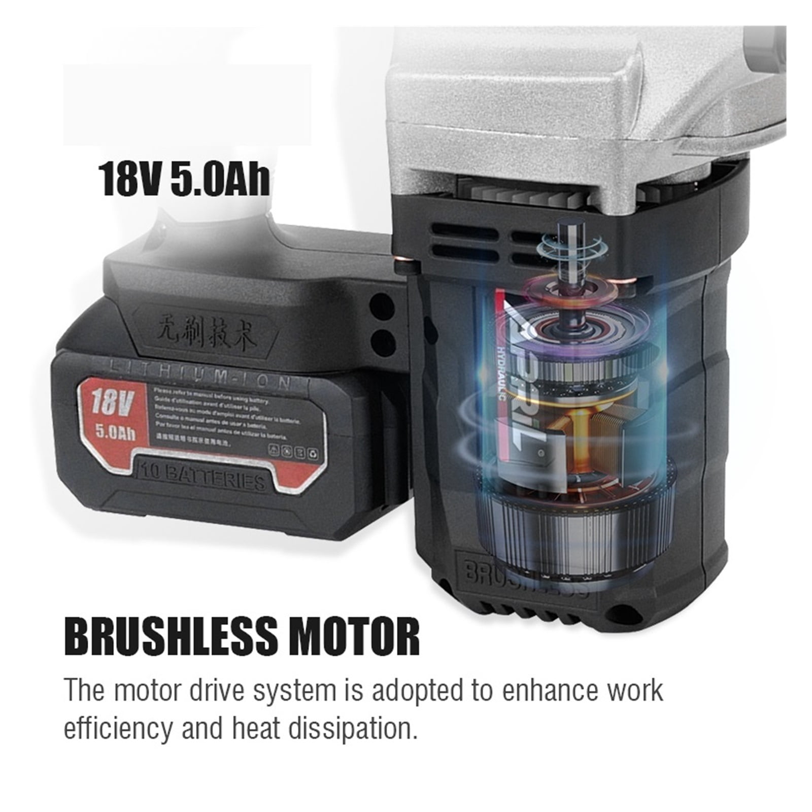 BKM-300C Battery Electric Power Cable Crimping Tool, Copper/Aluminum Terminal Crimping Range 10-300mm²
--------
,Super Fast Cutting Speed