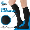 thumbnail image 5 of Mens Compression Socks 20-30mmHg help with Varicose Veins - Black, X-Large, 5 of 10