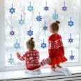 thumbnail image 4 of Kit de manualidades con forma de copos de nieve Fennoral para niños, decoración navideña DIY, 4 of 6