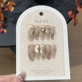 【Dream Sugar Talk】Autumn and winter light coffee color gradient cat's ...
