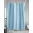 thumbnail image 5 of Shower Curtain Blue Shower Curtains for Bathroom, Waterproof Polyester Shower Curtain Set with Hooks, Extra Long 72" x 78" Gradient Color, 5 of 6