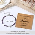 thumbnail image 5 of Stocking Stuffers for Women, Beaded Bracelets for Women, Sometimes You Forget You're Awesome, Unique Christmas Gifts for Women, Mom, Daughter, Best Friend on Birthday Valentine, 5 of 6