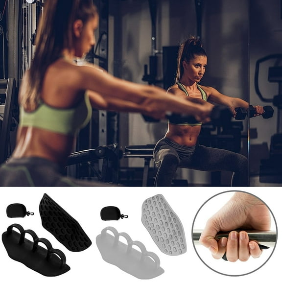 Sylvtty Men's & Women's Silicone Workout Grips – Anti-Slip Hand Protection for Lifting, Pull-Ups, Dumbbell Exercises, and Gym Training