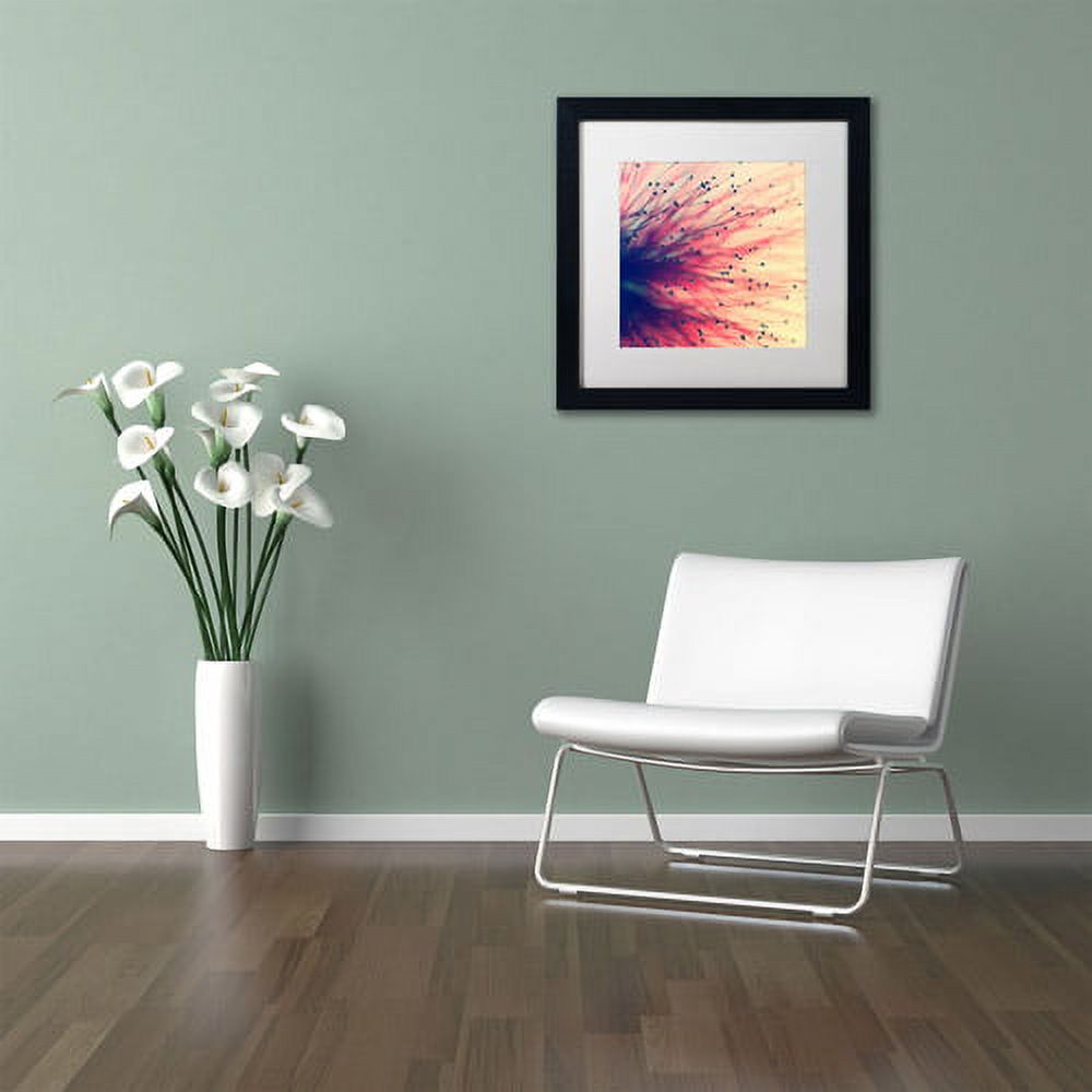 Trademark Fine Art "Into the Future" Canvas Art by Beata Czyzowska Young, White Matte, Black Frame