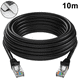 thumbnail image 1 of Cable Ethernet Cat6 Cable LAN de red plano Gigabit con clips de cable Conectores Rj45 sin enganches para computadora/módem/enrutador/X-Box más rápido que Cat5e/Cat5 Adepaton 2035258-6, 1 of 9