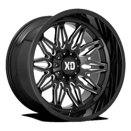 XD Aluminum Rim XD859 GUNNER 22X10in Gloss Black Milled Finish, XD85922067318N