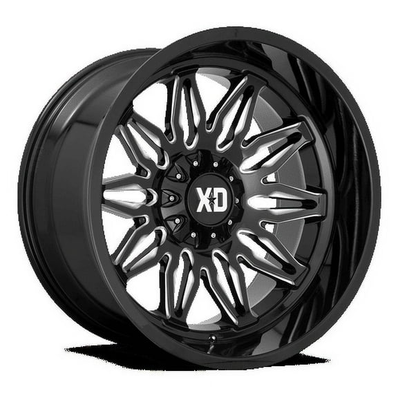 XD Aluminum Rim XD859 GUNNER 22X10in Gloss Black Milled Finish, XD85922067318N