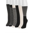 thumbnail image 3 of MUK LUKS Women's Mid-Calf Tall Boot Socks, 6-Pack, Fits Shoe Sizes 6-11, 3 of 5