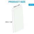 thumbnail image 2 of Uxcell 100Pcs Aroma Pads, Humidifier Replacement Filter Pad, White 1.69 x 0.87 inch, 2 of 5