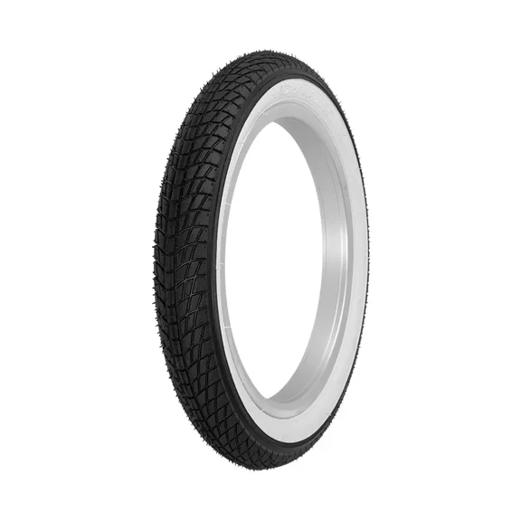 PRO  Bicycle Tire in Size  14" X 1.95" Black/White Sidewall P-1023