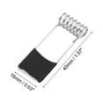 thumbnail image 2 of Unique Bargains 40x16mm Downlight Spring Clips 50 Pack Emitting Diode Recessed Lighting Accessories Securing Clamps Black, 2 of 6