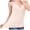 Beige, variant on Sleep Shirts for Women Sleepwear Sleeveless V Neck Comfy Cami Tops No Underwire Plain Pajama Camisole with Pad