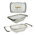 thumbnail image 6 of Stainless Steel Adjustable Sink Colander Mesh Strainer Basket Sieve Kitchen Tool, 6 of 8