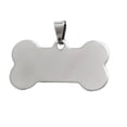 thumbnail image 2 of SPRING PARK Pet ID Tag Bone Shape Double Sided Dog Cat Pet Name Phone Number ID Tag Charm Personalized Blank Bone Tags, 2 of 7
