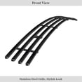 thumbnail image 2 of APS 2009-2010 Dodge Ram 1500 Only For Sport And Express Model Black Stainless Steel Billet Grille 8x6 horizontal billet, 2 of 2