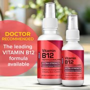 Results RNA Vitamin B12 Methylcobalamin Extra Strength 12 Pack, 2 oz