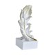 thumbnail image 2 of Estatua de plumas de resina, figura decorativa de colección, figura única y versátil. Blanco 95x82x21cm, 2 of 9