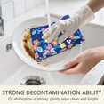thumbnail image 7 of 6 Pcs Funny Kitchen Towels,Pioneer Flower Floral Print Pattern Microfiber Dish Towels,Kitchen Tea Towels,Kitchen Towel Set (18" X 26"), 7 of 7