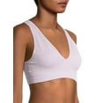 thumbnail image 5 of No Boundaries Women's Seamless V-Neck Bralette, 5 of 6