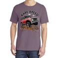 thumbnail image 2 of Wild Bobby, Ford Rare Breed 71 Bronco Truck Classic, Cars and Trucks, Garment-Dyed Washed Look Short Sleeve Tees, Rosewood, Medium, 2 of 3
