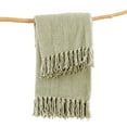 thumbnail image 4 of Home Soft Things Reversible Tweed Throw Blanket, Super Soft & Cozy - Oyster Shell, 50x60", 4 of 8