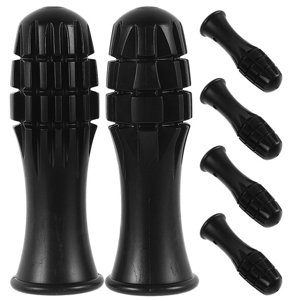 KAKOWELY 3 pares de piezas de plástico para futbolín. Piezas para futbolín. Empuñaduras de plástico para futbolín. Empuñaduras para futbolín. Piezas de plástico para futbolín.