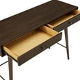 thumbnail image 6 of Weston Home Alcott Rectangular Wood Console Table, Dark Walnut Finish, 6 of 7