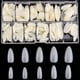 thumbnail image 1 of Puntas de uñas acrílicas en forma de almendra, 500 puntas de uñas postizas, uñas de cobertura completa con estuche para arte de uñas DIY, 10 tamaños, 1 of 7