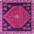 thumbnail image 1 of Ahgly Company Indoor Square Persian Pink Traditional Area Rugs, 6' Square, 1 of 4