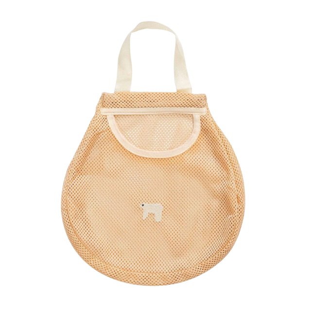 Bolsa de malla de almacenamiento para colgar, bolsa organizadora colgante, , transpirable, de apertura para para y , Naranja Sunnimix Bolsas de malla de almacenamiento colgantes