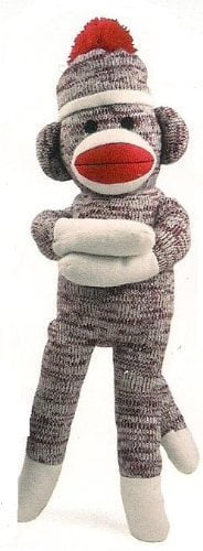 plushland sock monkey