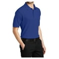 thumbnail image 6 of Mafoose Male Silk Touch Polo Men Extended T-Shirts Royal 5XL, 6 of 7