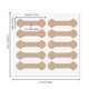 thumbnail image 3 of Parche para uñas encarnadas, parche aislante para surcos de uñas, corrector de perforación de uñas, juego de herramientas de pedicura, 10 piezas por pieza, 3 of 4