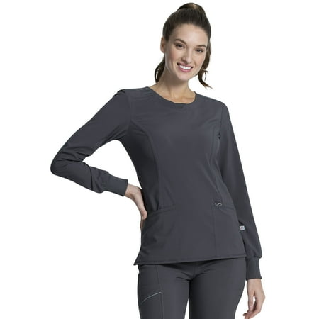 

Cherokee Infinity Women s Scrubs Top Long Sleeve V-Neck CK781A