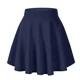 thumbnail image 2 of Minivestido versátil, minifalda informal, estilo europeo americano, vestido básico elástico con forma de campana para mujer, moda informal, 2 of 5