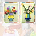 thumbnail image 4 of Kindergarten DIY Handmade Button Bouquet Paper Frame Illustration Creative Gift, 4 of 4