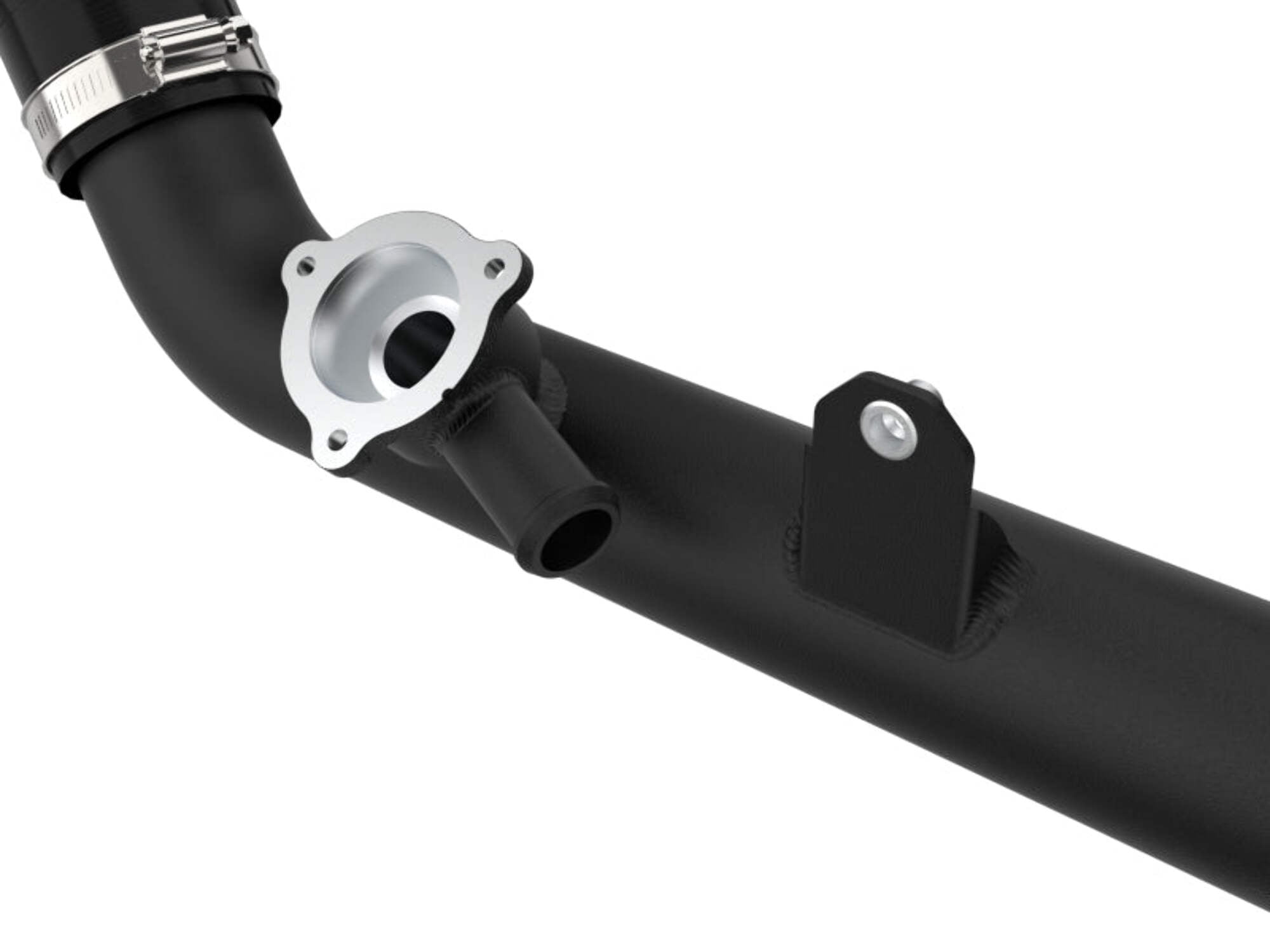 aFe Bladerunner 2-1/4 inch Aluminum Hot Charge Pipe for Ford Explorer and Lincoln Aviator (Part #46-20658-B)