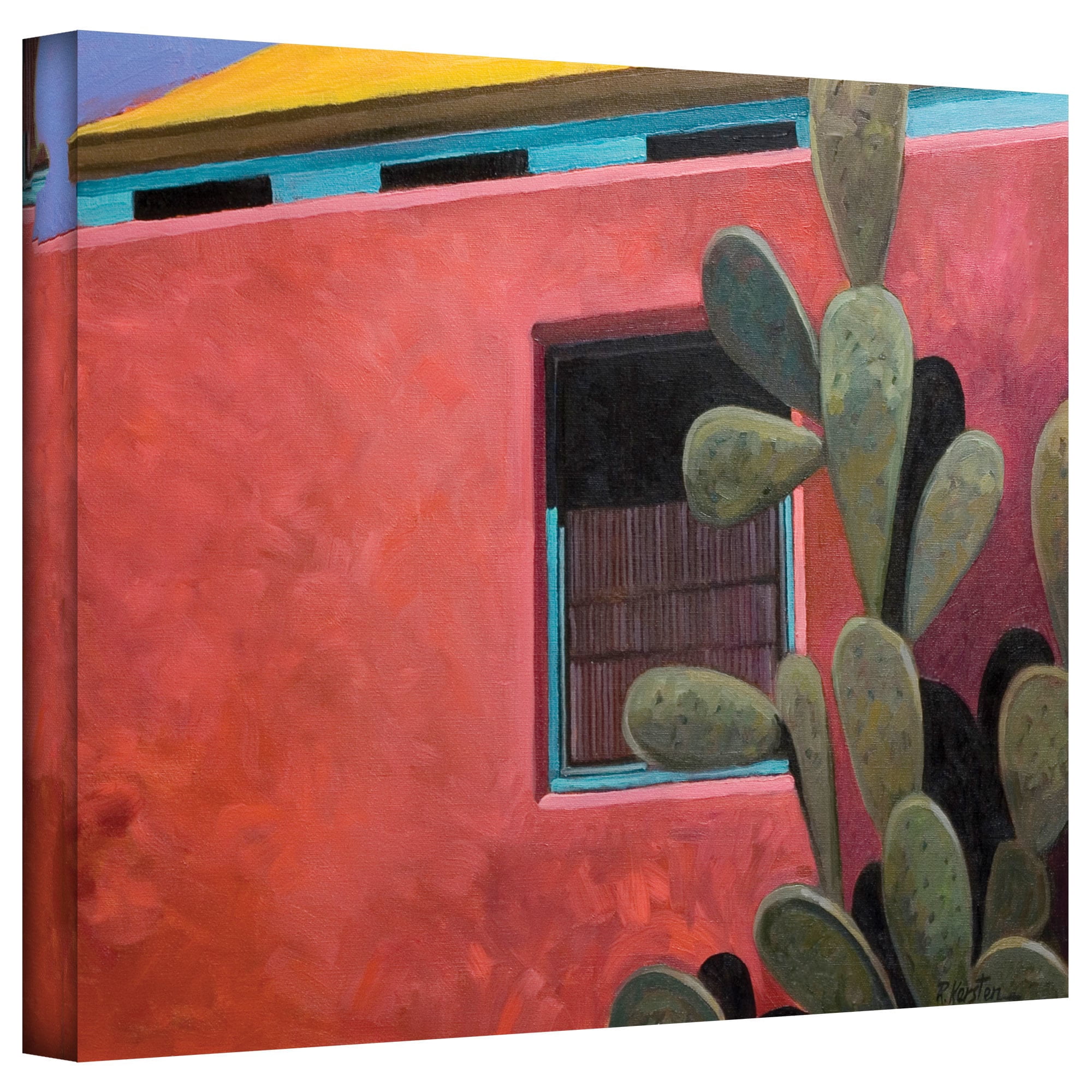 Rick Kersten "Adobe Color" Gallery-Wrapped Canvas