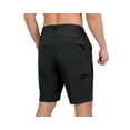 thumbnail image 2 of Little Donkey Andy Men's Cycling Shorts with Detachable Liner, Lightweight Padded Mountain Bike MTB Loose-fit Black XXL, 2 of 7