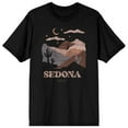 thumbnail image 1 of Adventure Society Sedona Arizona Men's Black T-Shirt-Medium, 1 of 3