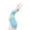 5_Sky Blue, variant on Halloween Gloves for Women Punk Goth Lady Disco Dance Lace Fingerless Mesh Fishnet Gloves