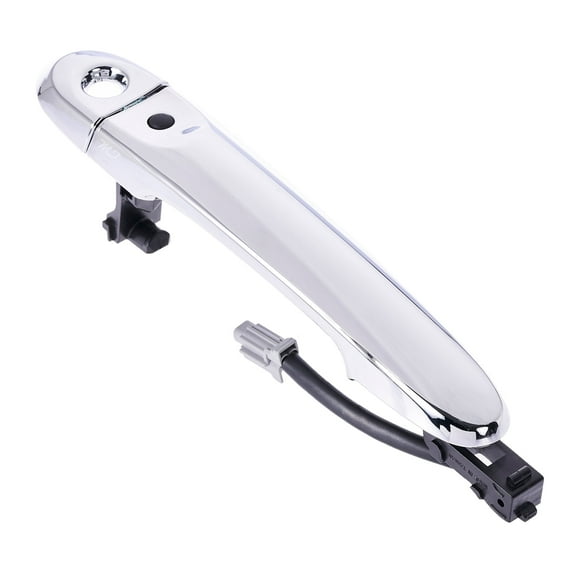 Master Tailgaters Chrome Exterior Front Door Handle Front Left Driver Side w/ Keyhole Cover for Nissan Versa (2012-2019)
