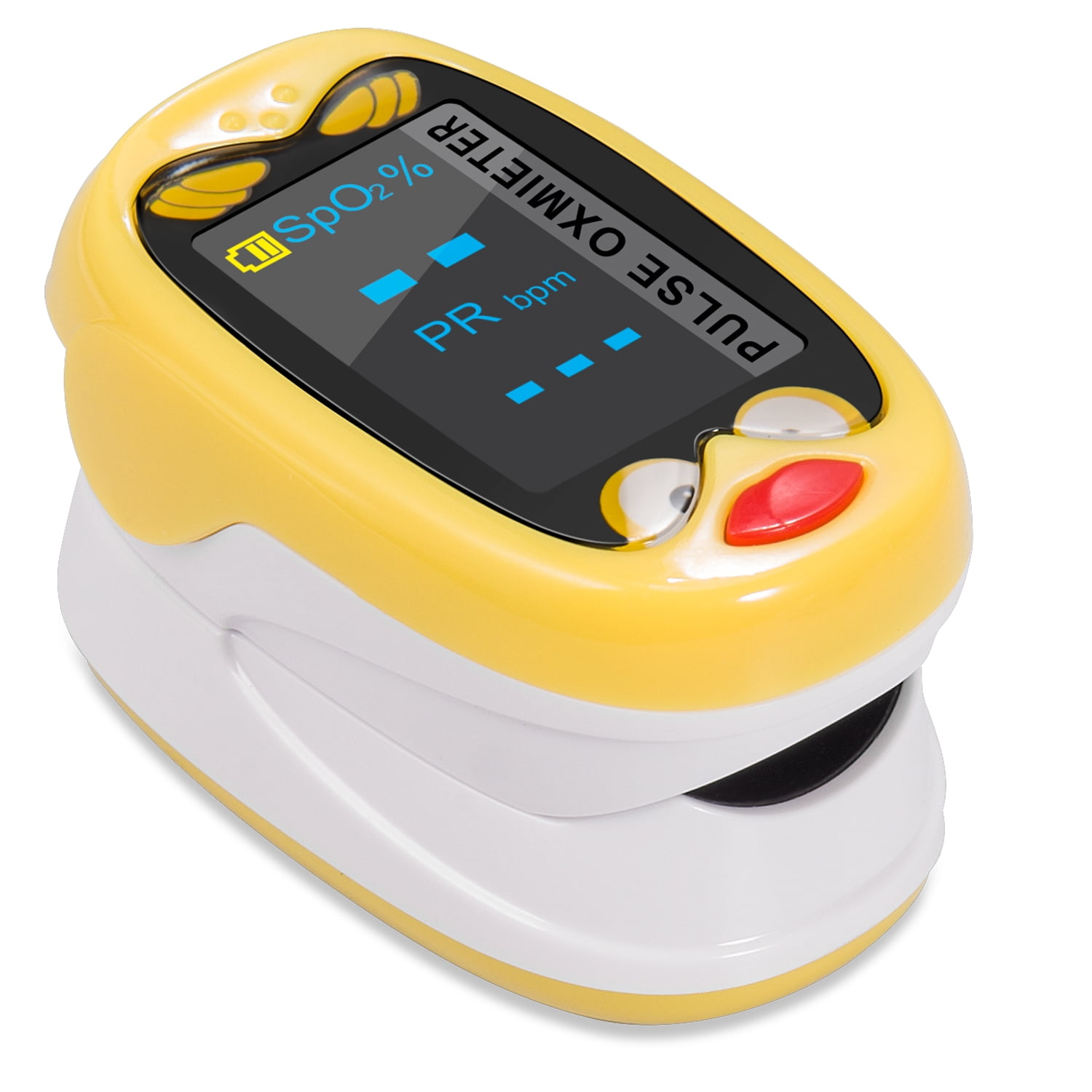 LUXMO Rechargeable 3in1 Baby and Kids Fingertip Pulse Oximeter, Blood