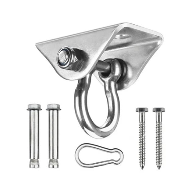 Kit para colgar hamaca Nikou Acero inoxidable 304 gancho de hebilla 7 x 4 x 6,4 cm